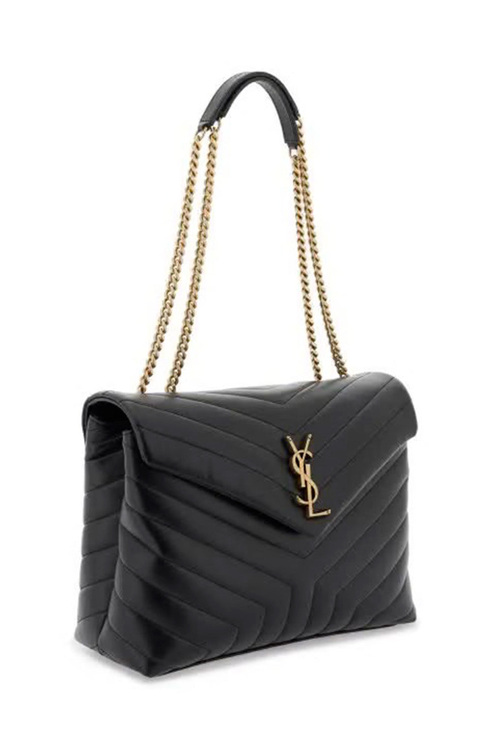 Loulou Medium YSL Shoulder Bag in Quilted Leather