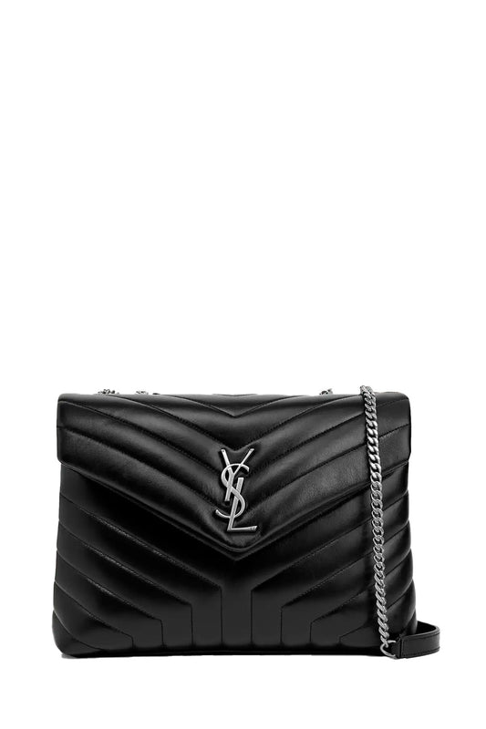 Loulou Medium YSL Shoulder Bag in Quilted Leather