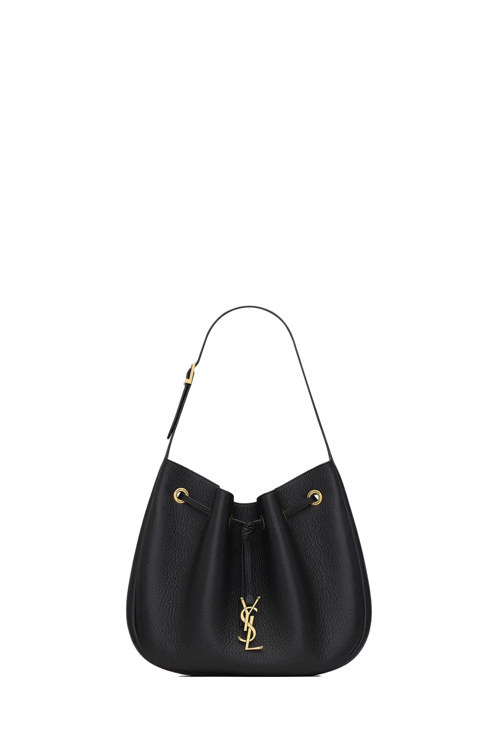 PARIS VII Small Hobo In Grained Leather YSL