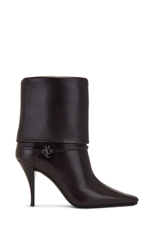 Niki Booties In Smooth Leather