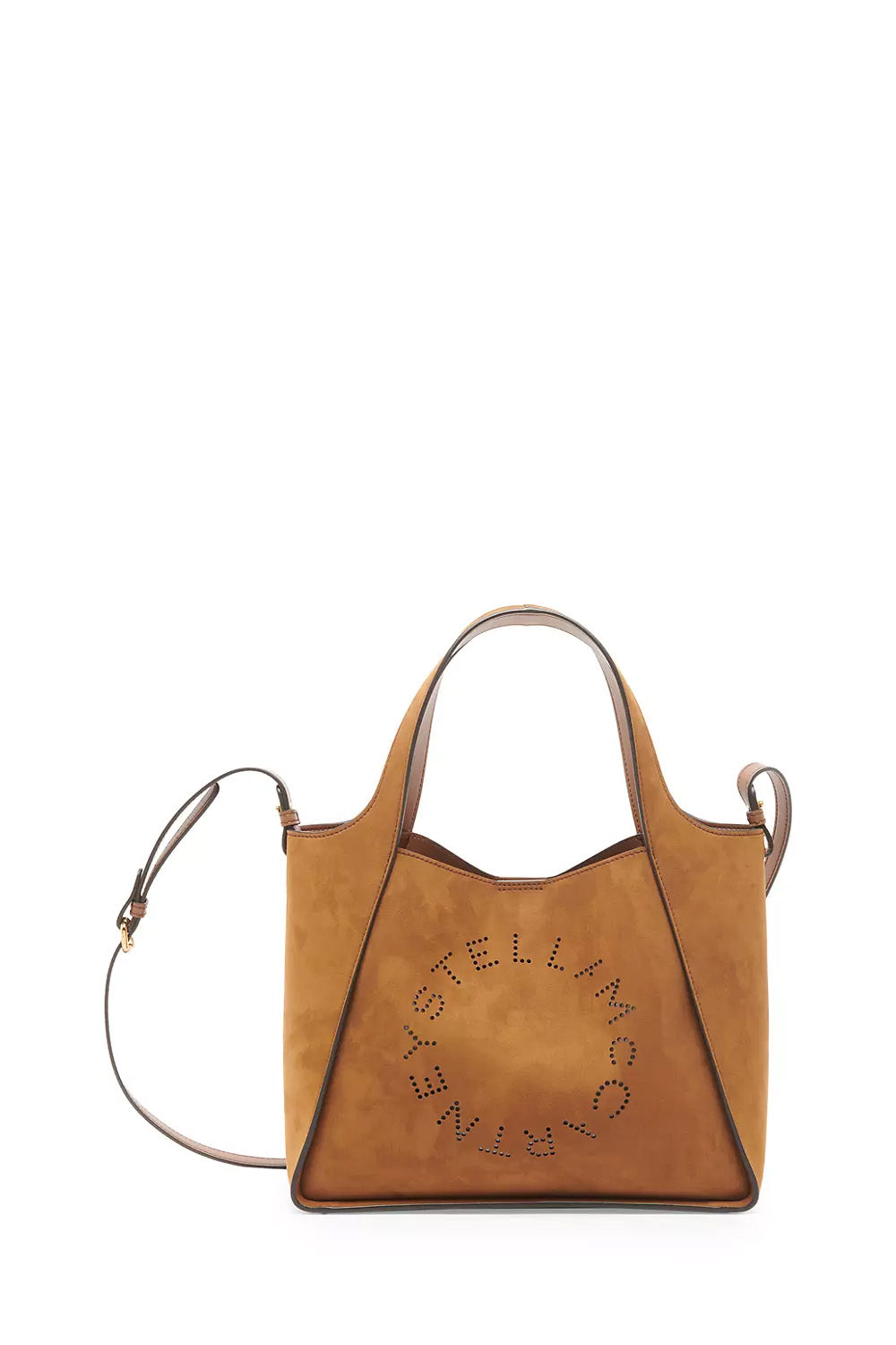 Logo-Perforated Crossbody Bag