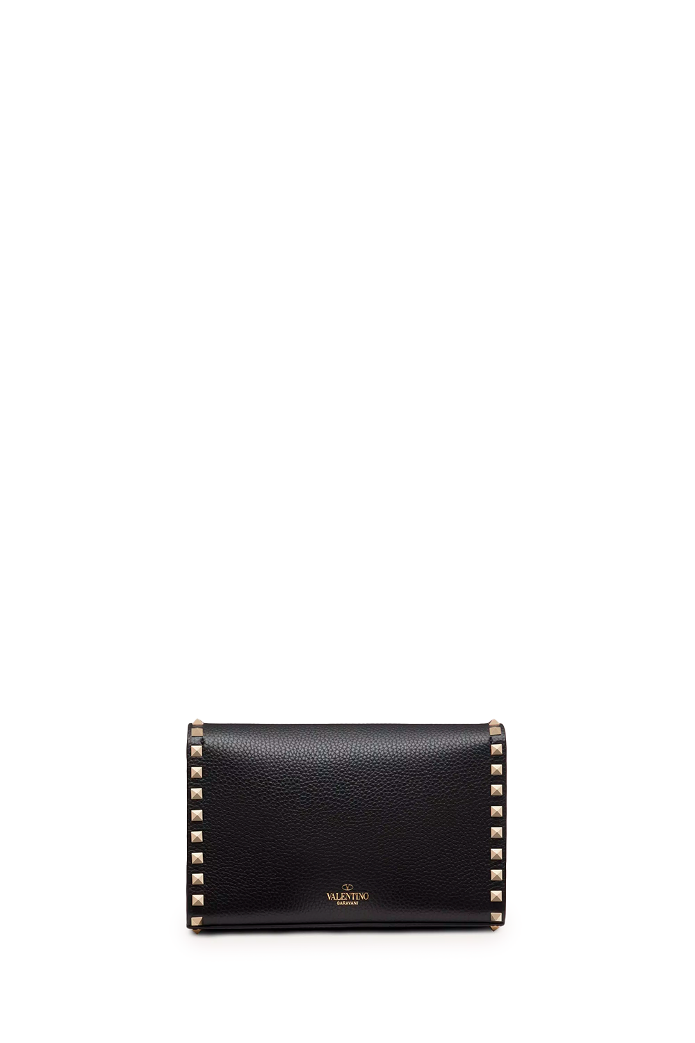 Small Rockstud Grainy Calfskin Crossbody Bag