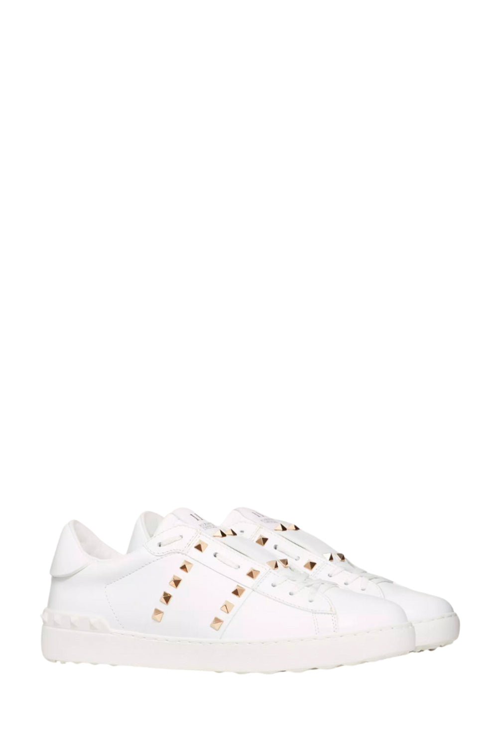 Calfskin Rockstud Untitled Sneaker