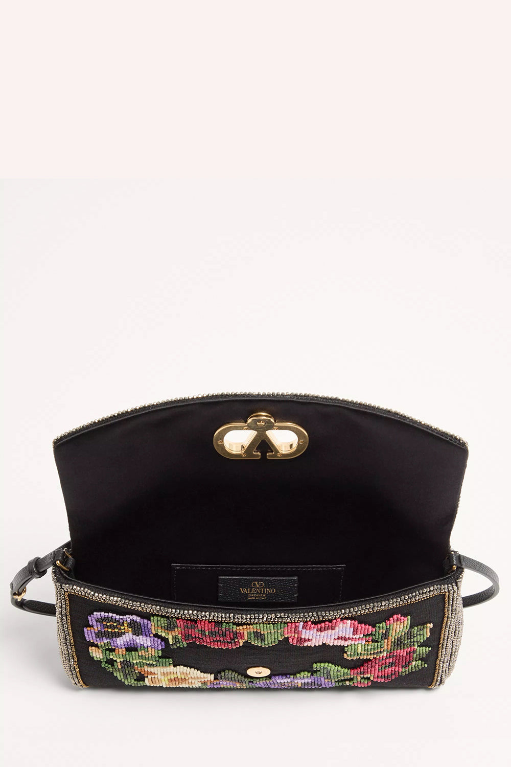 Devain Small Embroidered Shoulder Bag