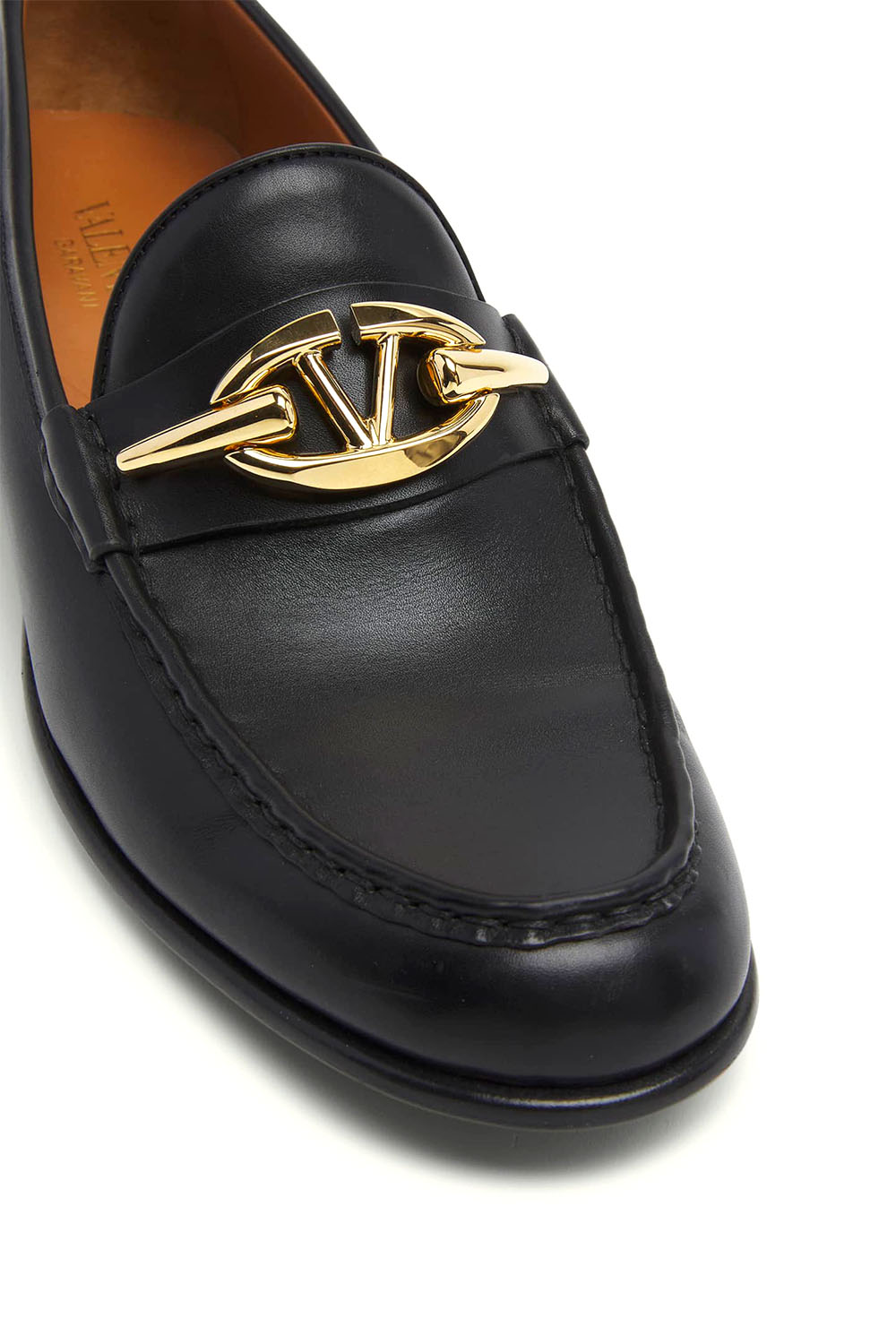 Gate VLogo Leather Loafers