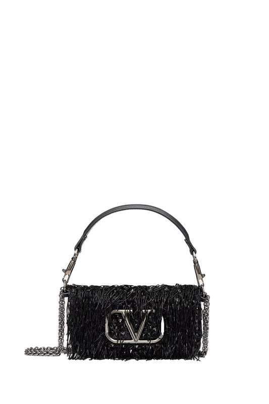 Locò Small Embroidered Shoulder Bag