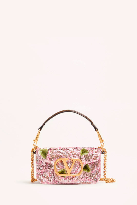 Locò Small Embroidered Shoulder Bag