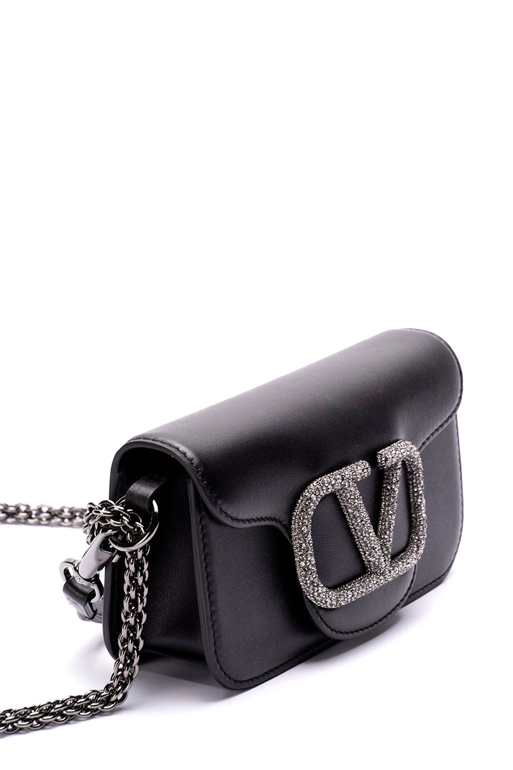 Locò Small Shoulder Bag with Jewel Logo