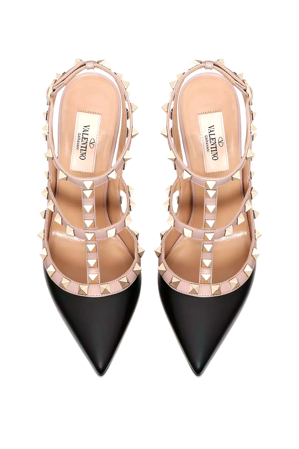 Rockstud Ankle Strap Pump 100 MM