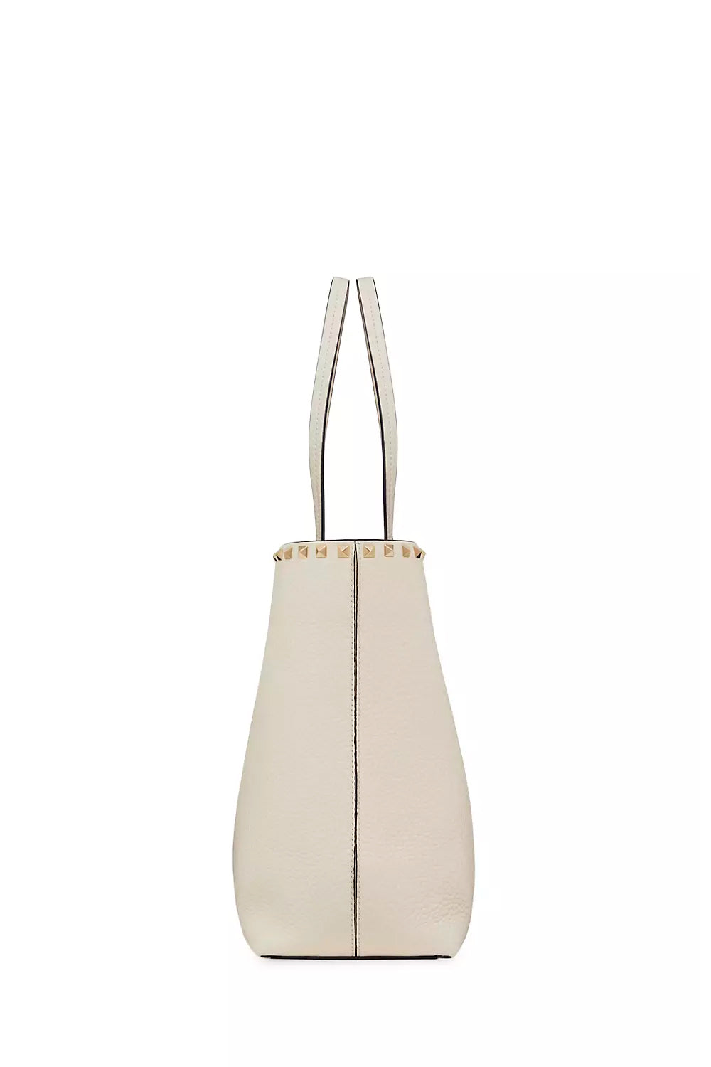 Rockstud Grainy Calfskin Tote Bag