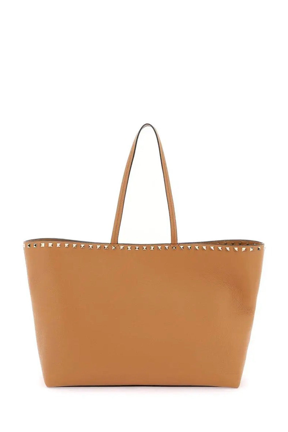 Rockstud Grainy Calfskin Tote Bag