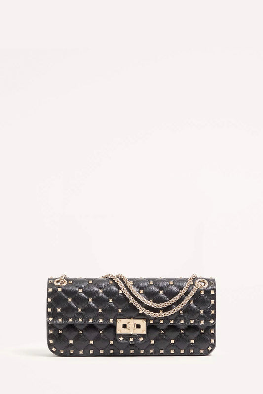 Rockstud Spike Medium Shoulder Bag In Kidskin