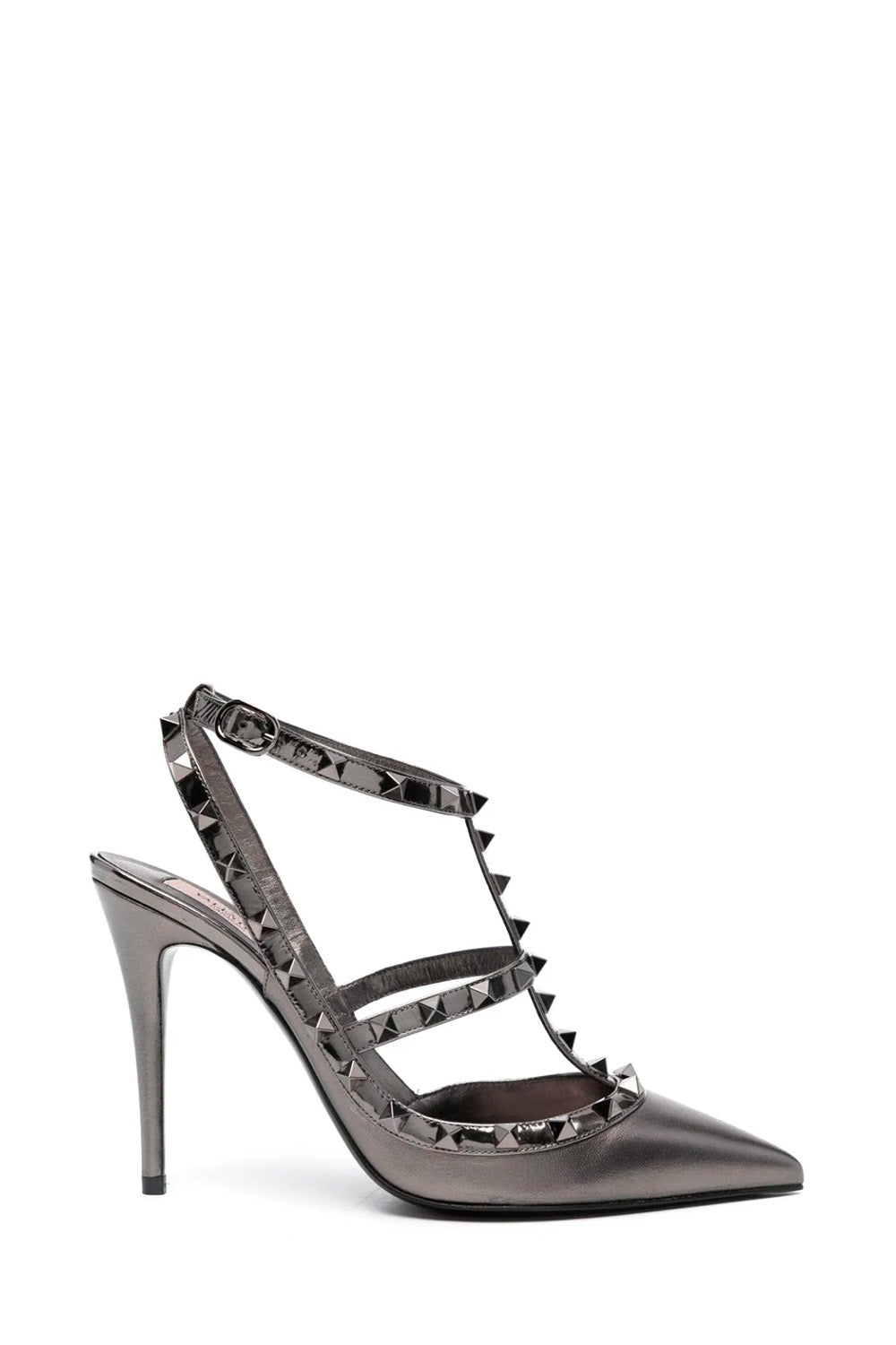 Rockstud Ankle Strap Pump 100 MM