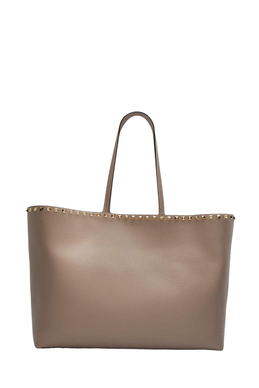 Rockstud Grainy Calfskin Tote Bag