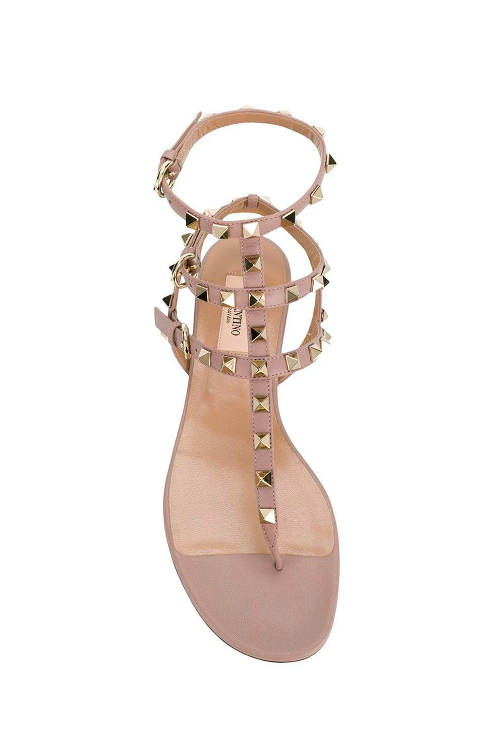 Rockstud Leather Sandals