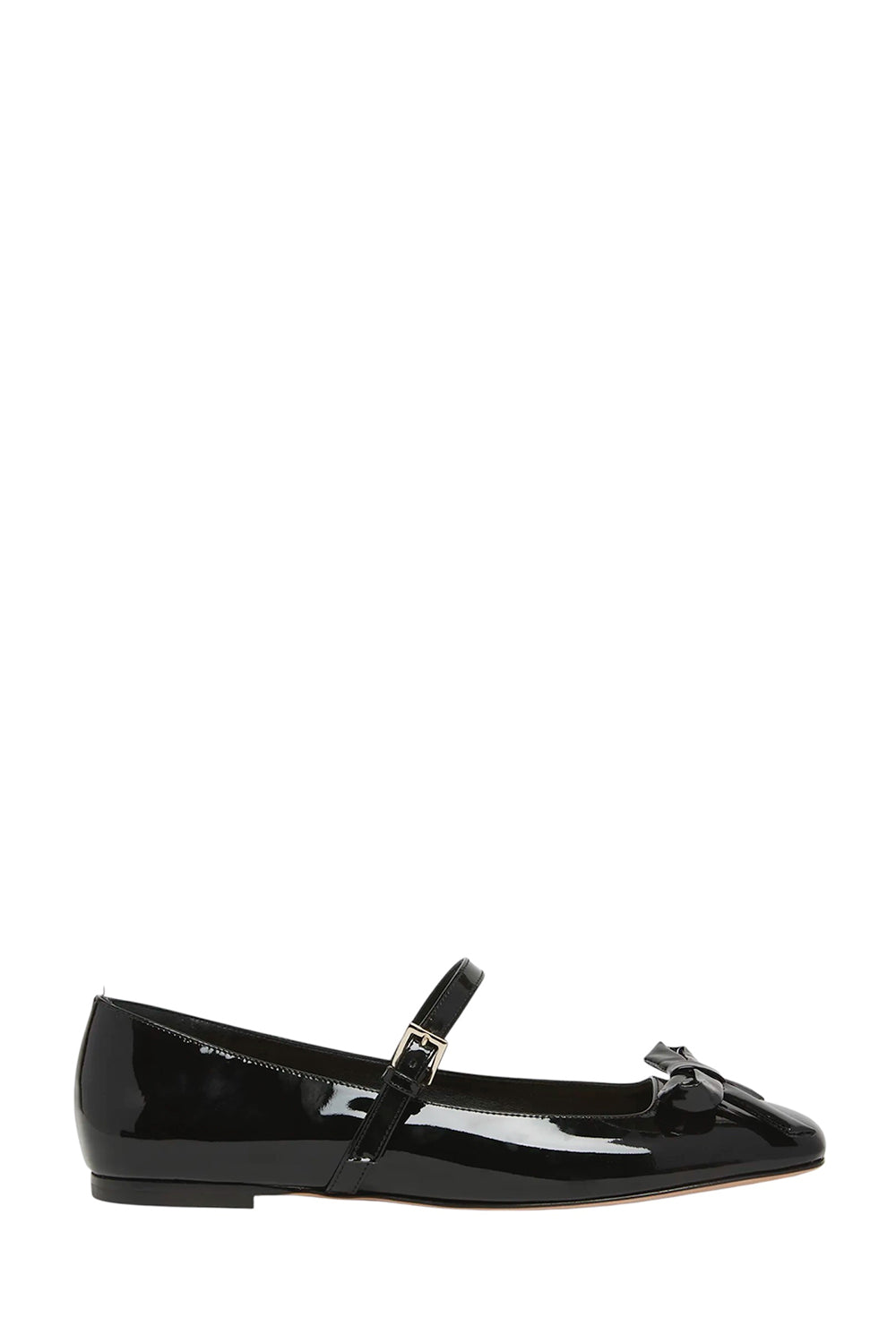 Romance Patent Bow Mary Jane Ballerina Flats