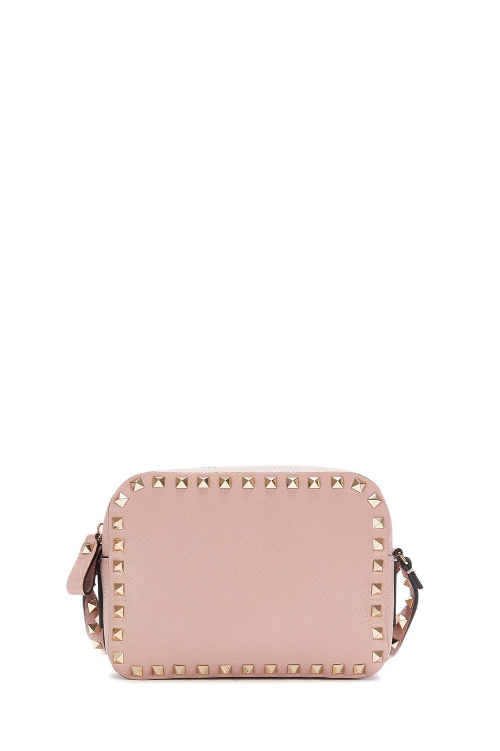 Small Rockstud Shoulder Bag With Printed Logo