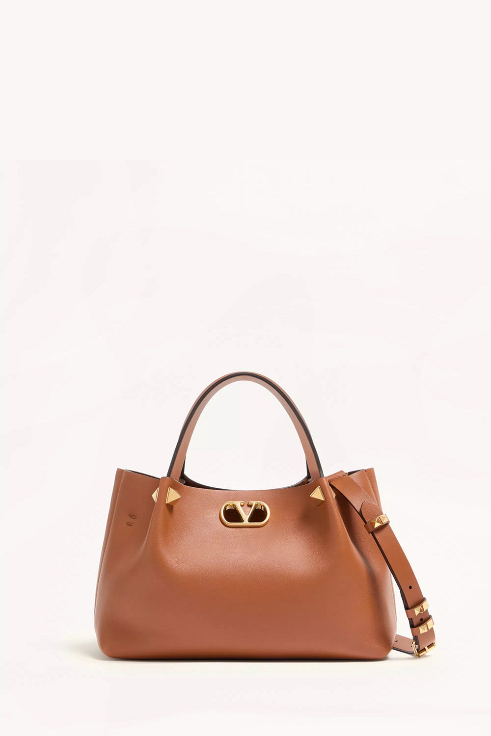 Small Soft Leather Shopping Bag