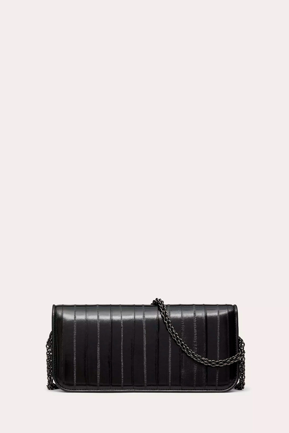 Valentino Garavani Locò Shoulder Bag In Eel Skin