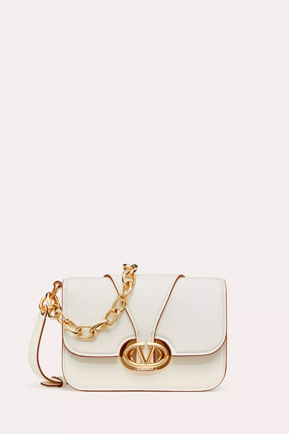 Vlogo O'clock Small Nappa Leather Shoulder Bag With Chain