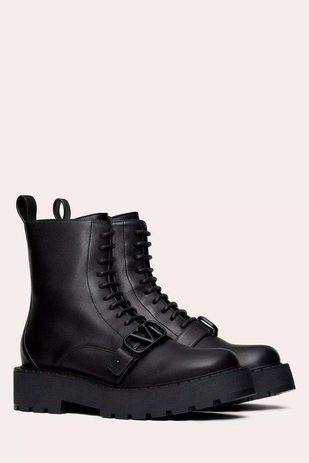 Vlogo Signature Calfskin Combat Boot 45MM