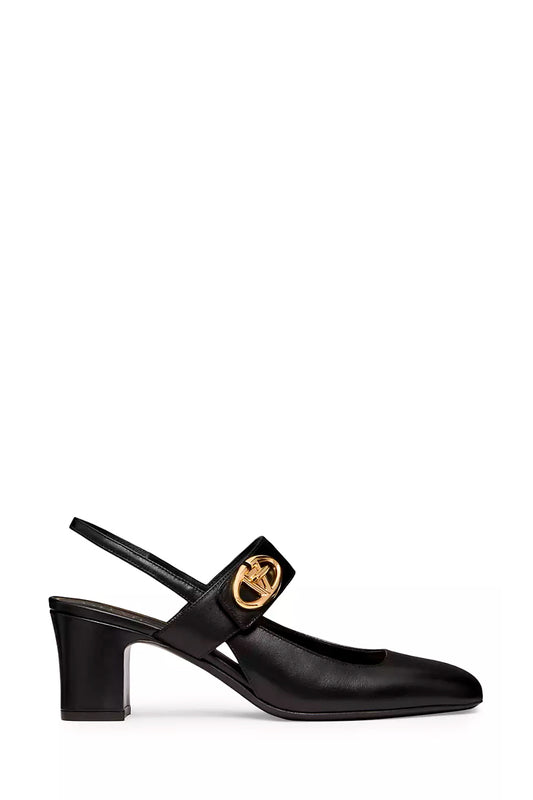 VLogo Locker Mary Jane Slingback Pumps 60MM