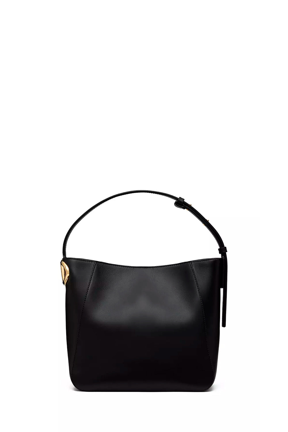 VLogo Side Bucket Bag in Nappa Calfskin