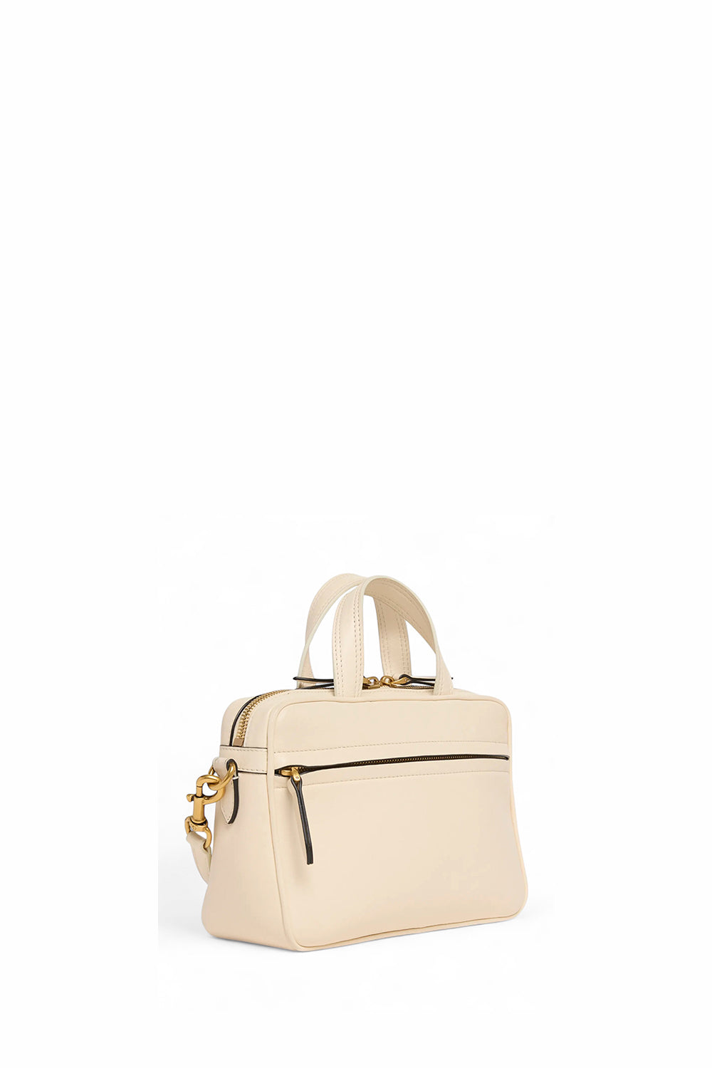 Viva Superstar Small VLOGO Leather Duffle Top-Handle Bag