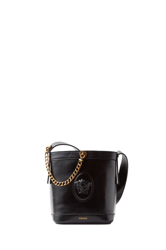 Pivot Mini Leather Bucket Bag
