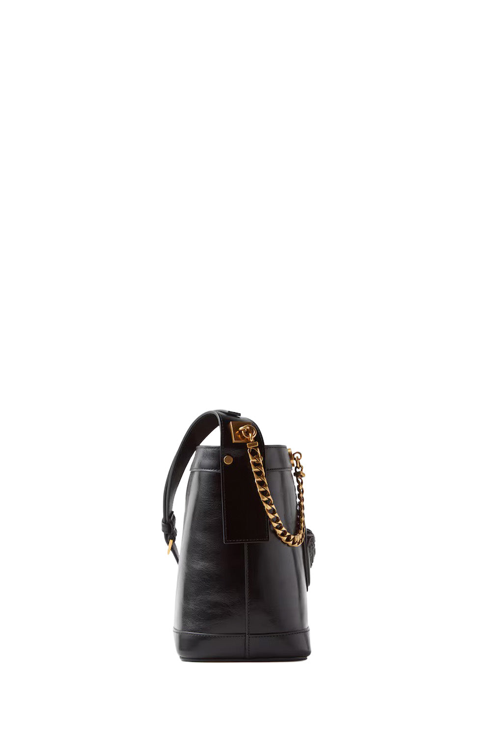 Pivot Mini Leather Bucket Bag