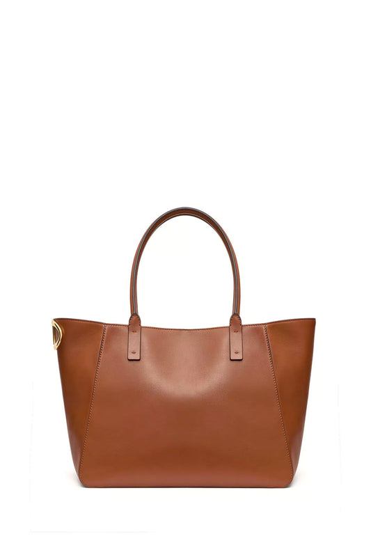 Vlogo Side Shopping Bag In Nappa Calfskin