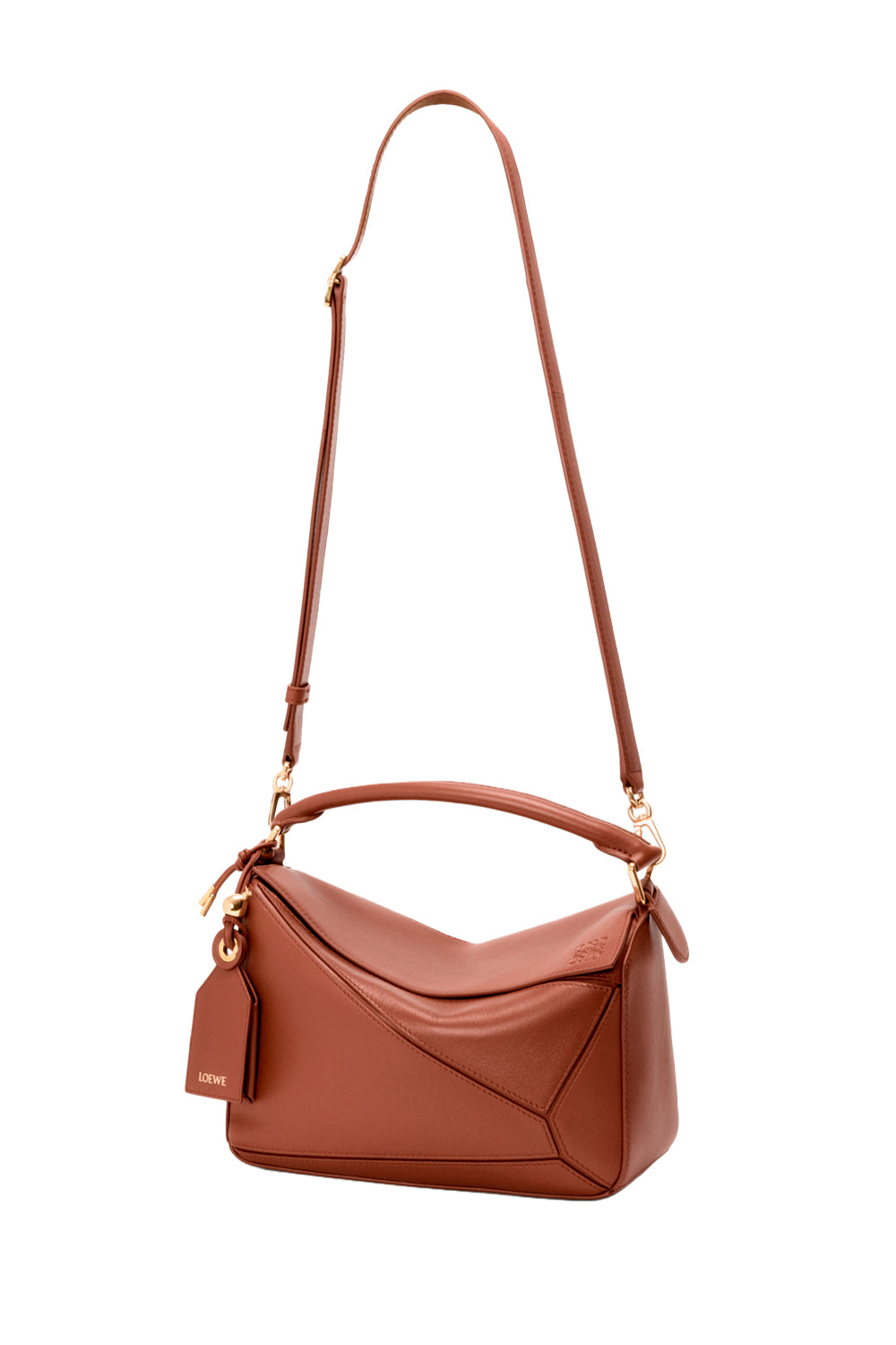 Small Featherlight Puzzle Bag In Nappa Lambskin
