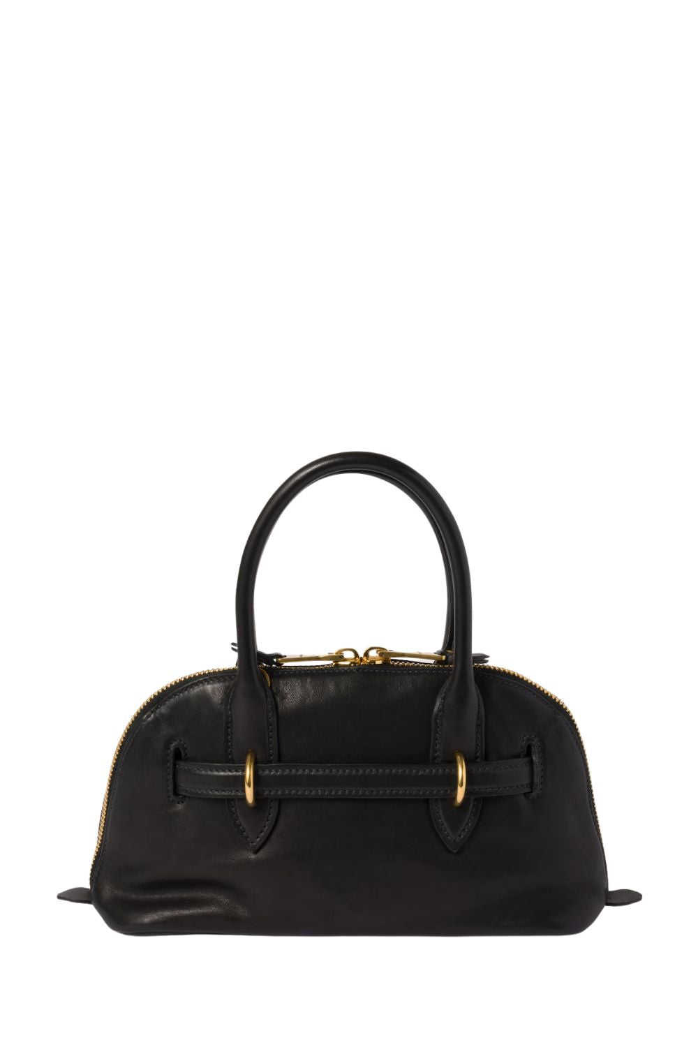 Small Aventure Nappa Leather Top-Handle Bag